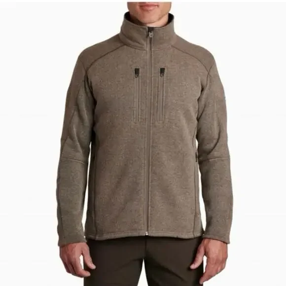 KÜHL MENS S OATMEAL INTERCEPTER FULL ZIP NWT - Picture 1 of 3